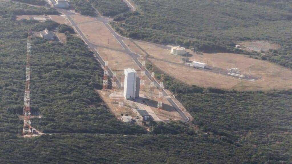 Visão aérea da Base de Alcântara