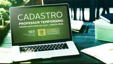 Prorrogadas inscrições para cadastro de professor temporário de Educação Profissional da REE para dia 19 de janeiro