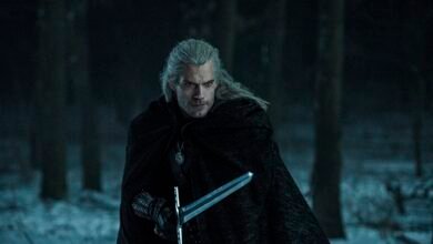 Henry Cavill como Geralt de Rivia em