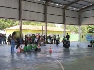 Protagonismo estudantil é enfatizado no acolhimento dos estudantes da EE Viriato Bandeira