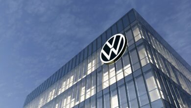Fachada da Volkswagen em Wolfsburg, na Alemanha