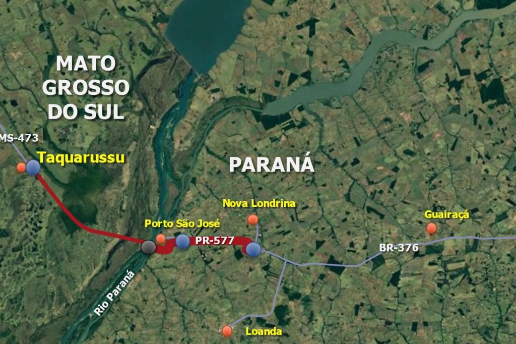 Itaipu autoriza repasse para estudo de viabilidade de nova ponte entre PR e MS