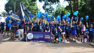 Março Azul: caminhada convida a população a se conscientizar contra o câncer de intestino