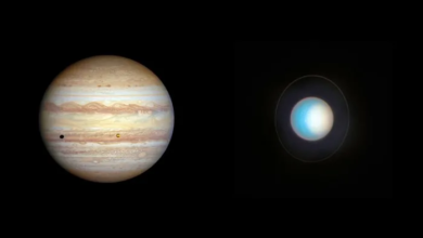 Novas fotos do telescópio Hubble mostram mudanças em Júpiter e Urano