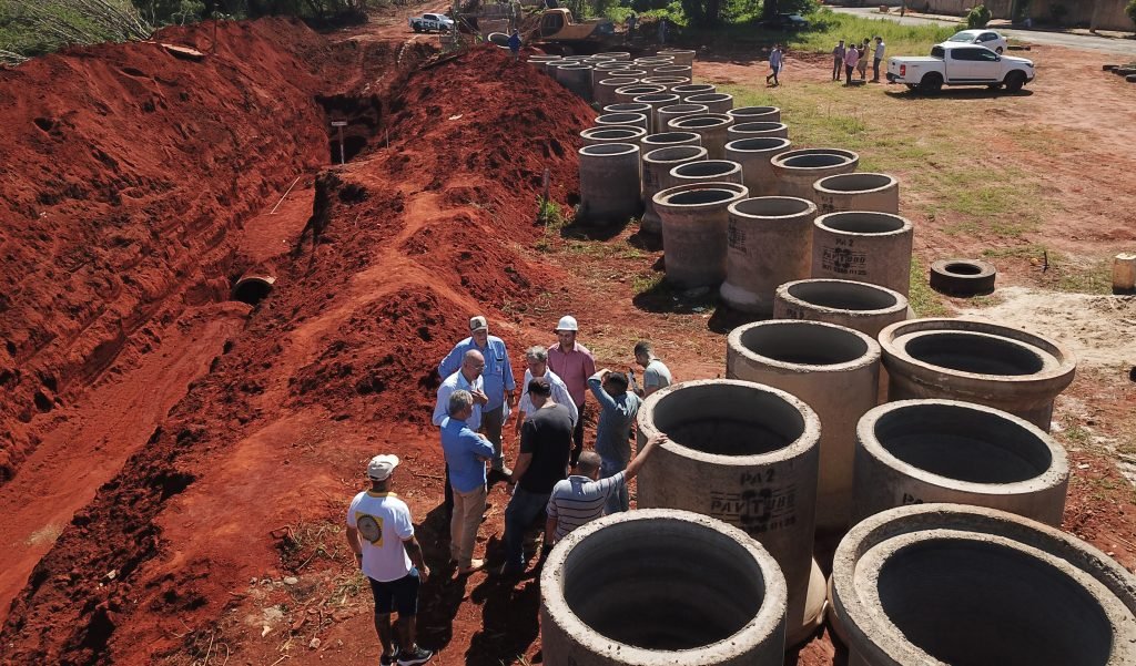 Obras na Cafezais e Moreninhas passam por vistoria para acompanhar andamento e qualidade