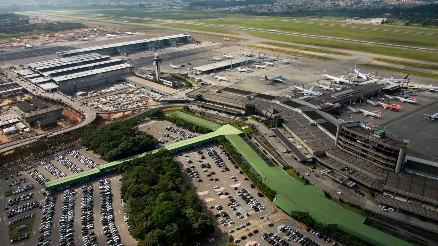 Aeroporto Internacional de São Paulo testa sistema para decolagens simultâneas