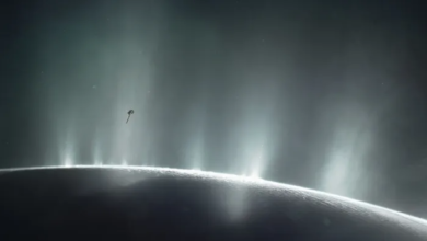 James Webb detecta a maior pluma de água já vista na lua Encélado