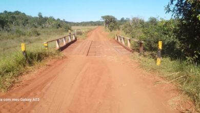 SEINTRA conclui reforma da ponte sobre o Córrego Pombinho