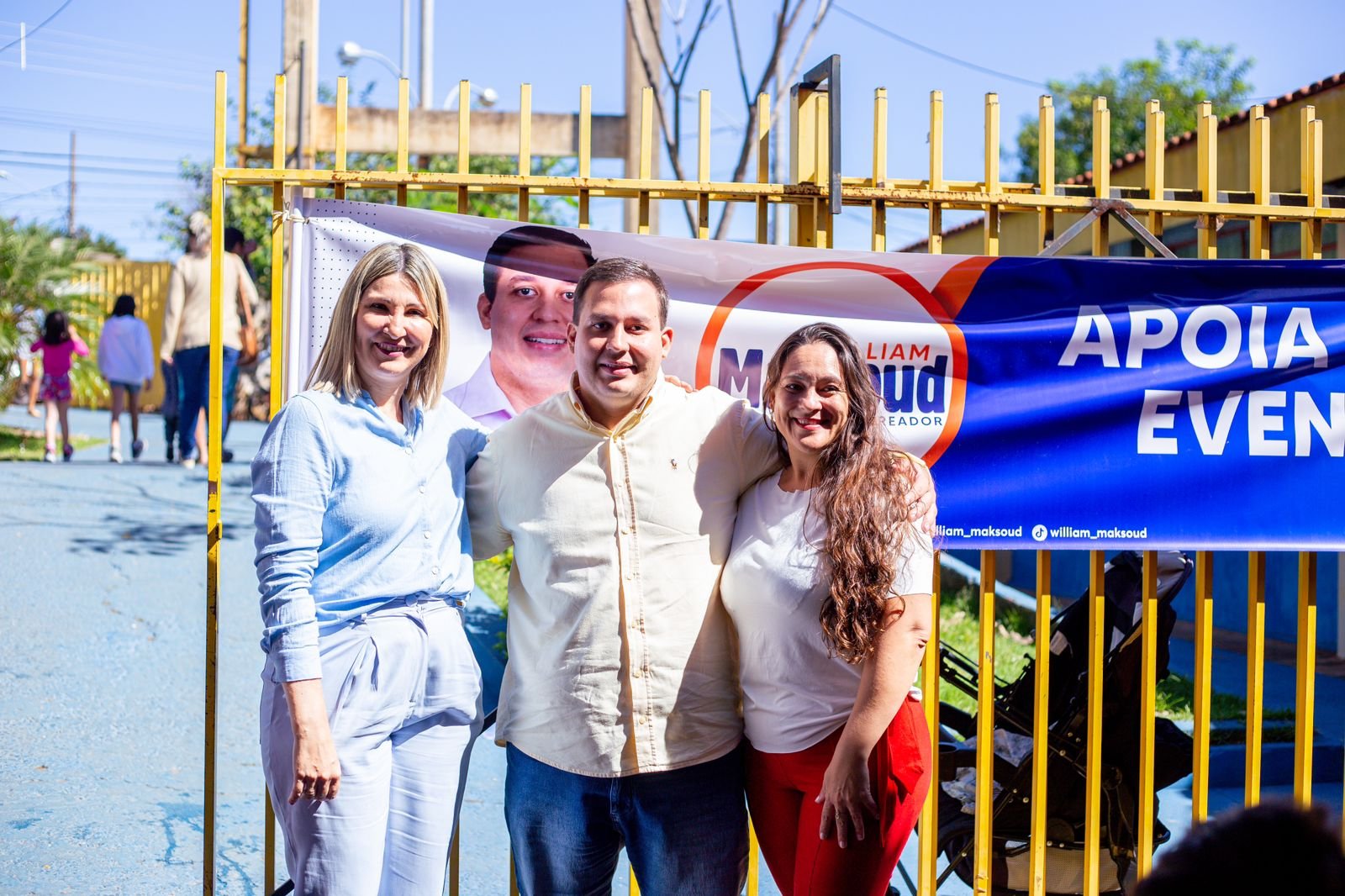 William Maksoud participa de evento Família na Escola e leva ação social à comunidade