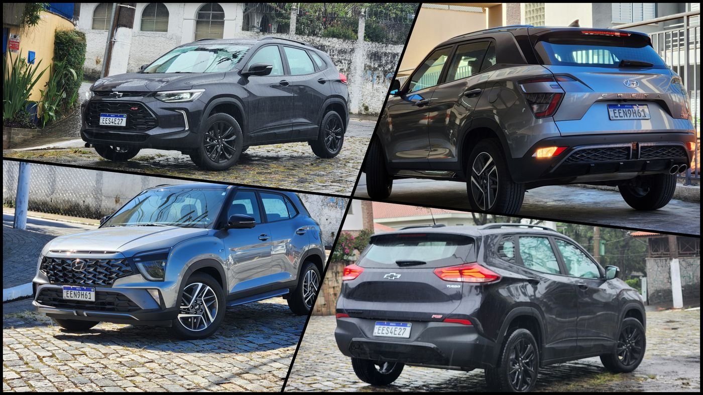 Chevrolet Tracker RS x Hyundai Creta N-Line | Qual o melhor SUV esportivado?