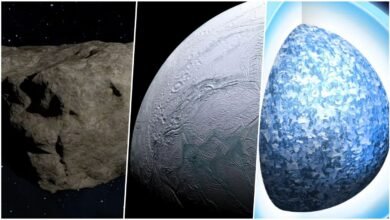 O céu não é o limite! | Asteroide, lua de Saturno, estrela de cristal e +