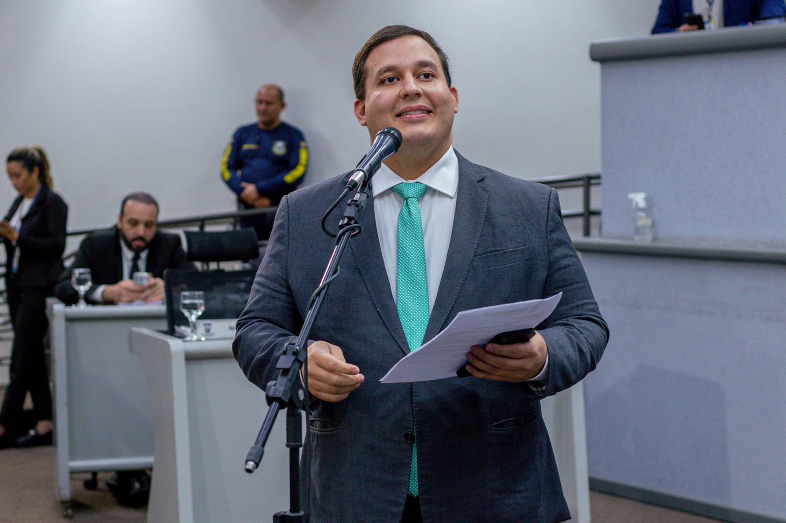 Patrolamento, sinalização e poda de árvore estão entre as solicitações de William Maksoud