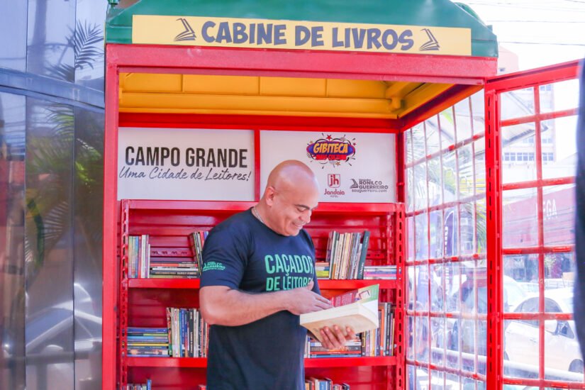 Ronilço Guerreiro convida população para doar livros e ajudar fazer de Campo Grande uma cidade de leitores