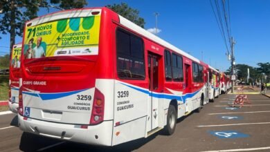 Tiago Vargas celebra entrega de 71 ônibus em Campo Grande e elogia prefeita Adriane Lopes por atender demanda há tempo muito esperada