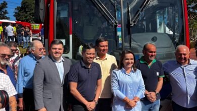 Vereador Silvio Pitu acompanhou a entrega dos 71 novos ônibus à população de Campo Grande/MS