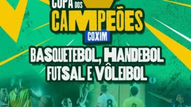 Começam os jogos da Copa dos Campeões – 12 a 14 anos – em Coxim