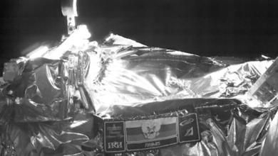 Veja fotos da Lua e da Terra tiradas pela sonda Luna-25