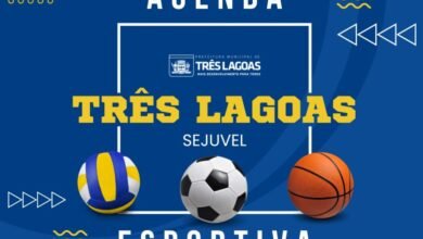 Confira a agenda esportiva de Três Lagoas para este final de semana