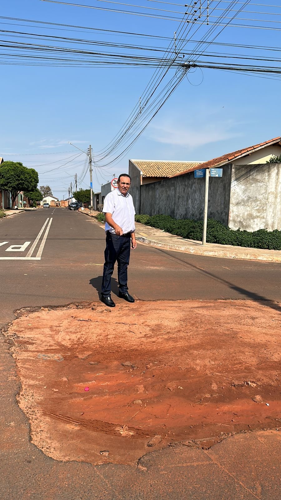 Vereador Carlão visita bairros Nova Lima, Iguatemi e cobra do Executivo melhorias nas ruas do Jardim Colúmbia