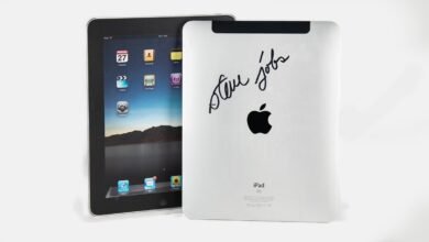 iPad autografado por Steve Jobs pode ser leiloado por mais de R$ 50 mil