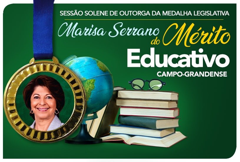 Profissionais da educação serão homenageados com a Medalha Legislativa “Marisa Serrano”