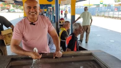 Ronilço Guerreiro cobra bebedouros nos terminais de ônibus da Capital: “Nesse calor disponibilizar água é uma questão de saúde”