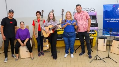 SMAS realiza entrega de instrumentos musicais para os Serviços de Convivência e Fortalecimento de Vínculos