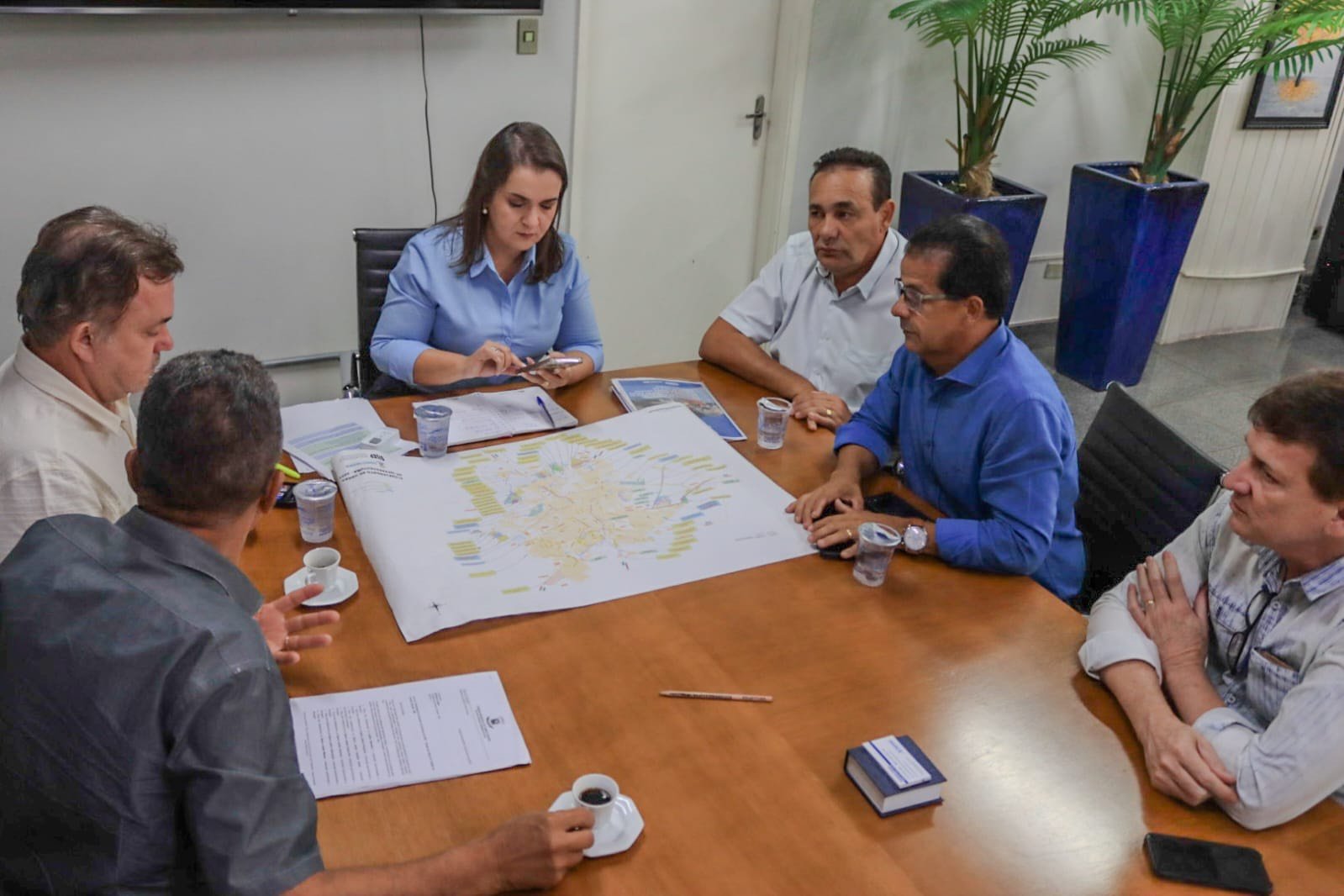 Vereador Edu Miranda participa de reunião em busca de Infraestrutura para Capital