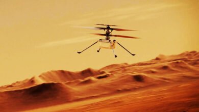 Conjunção solar faz helicóptero da NASA voar duas vezes seguidas em Marte