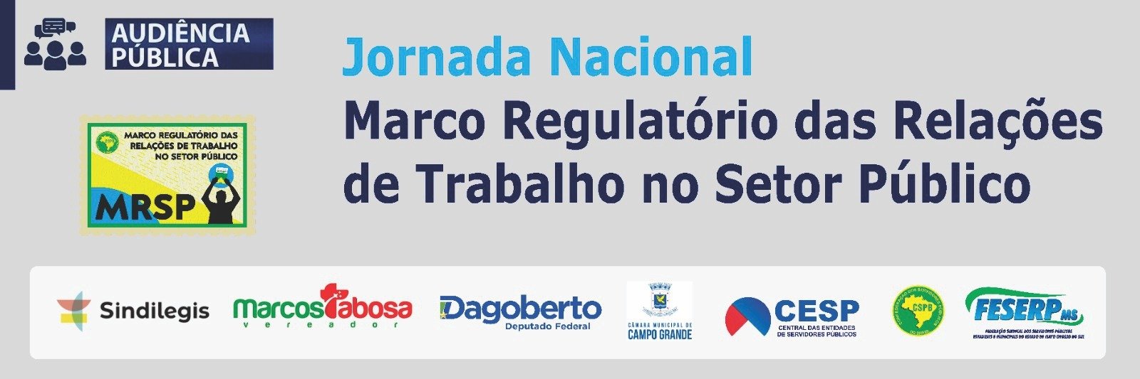 Vereador Tabosa presidirá audiência pública que discutirá o Marco Regulatório das Relações do Trabalho no Setor Público