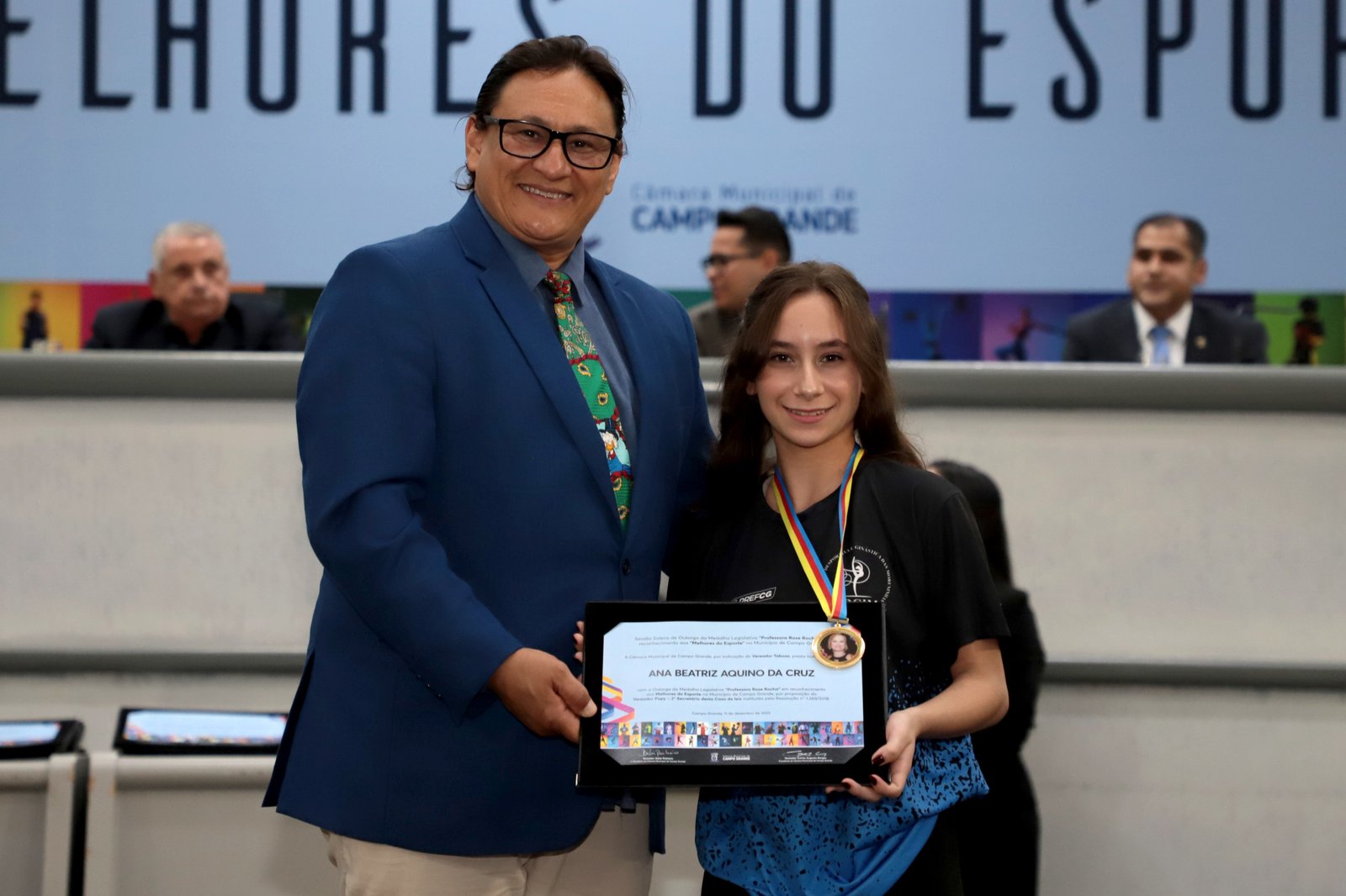 Desportistas da Capital são homenageados pelo vereador Tabosa no Parlamento Municipal