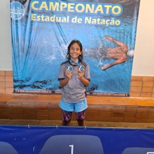 Estudantes da REE de Aquidauana são medalhistas no Campeonato Estadual de Natação