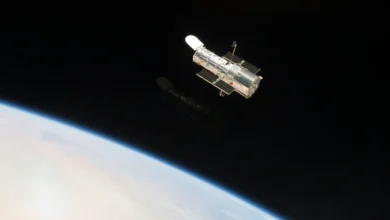 Telescópio Hubble (Crédito: NASA)