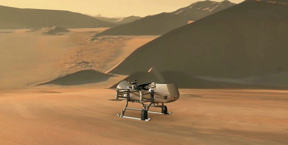 Lançamento de “libélula robótica” para lua de Saturno é adiado pela NASA