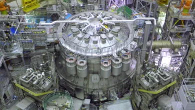Vista externa do reator de fusão nuclear JT-60SA (Crédito: Fusion for Energy)