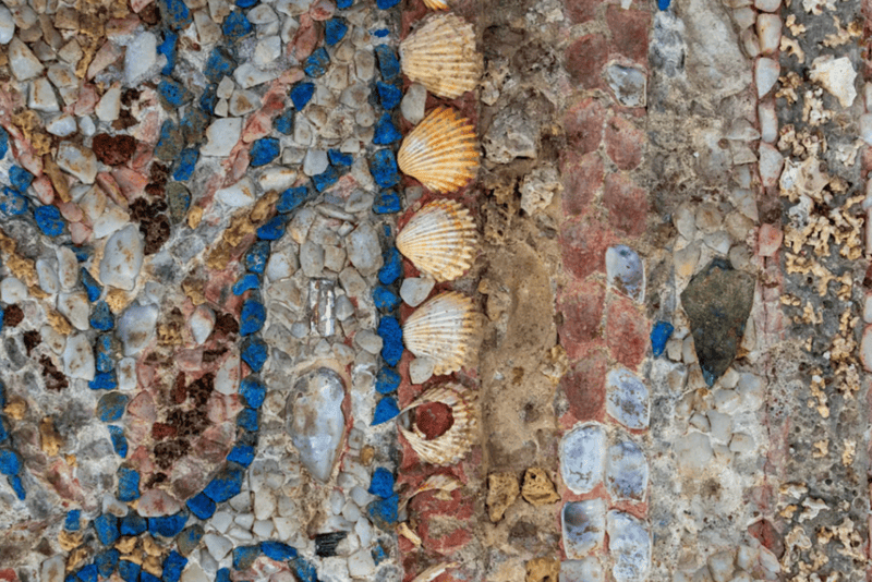 Mosaico romano impressionante é encontrado perto do Coliseu