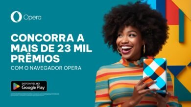 Imagem de: Opera sorteia prêmios no Brasil como corridas de Uber e vouchers do iFood