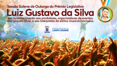 Sessão solene nesta segunda-feira homenageia cenário musical e cultural de Campo Grande
