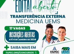 UEMS tem edital para transferência externa de Medicina