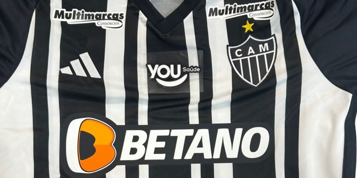 Atlético-MG fecha patrocínio com You Saúde para a região do esterno da camisa