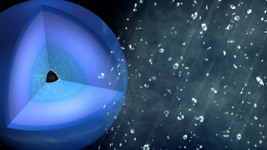 Chuva de diamantes em planetas pode ser mais comum do que parece