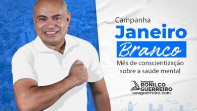 Janeiro Branco: Ronilço Guerreiro reforça a importância da campanha para quem tem dificuldades de cuidar da saúde mental