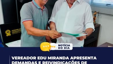 Vereador Edu Miranda apresenta demandas e reivindicações de Campo Grande ao deputado federal Vander Loubet