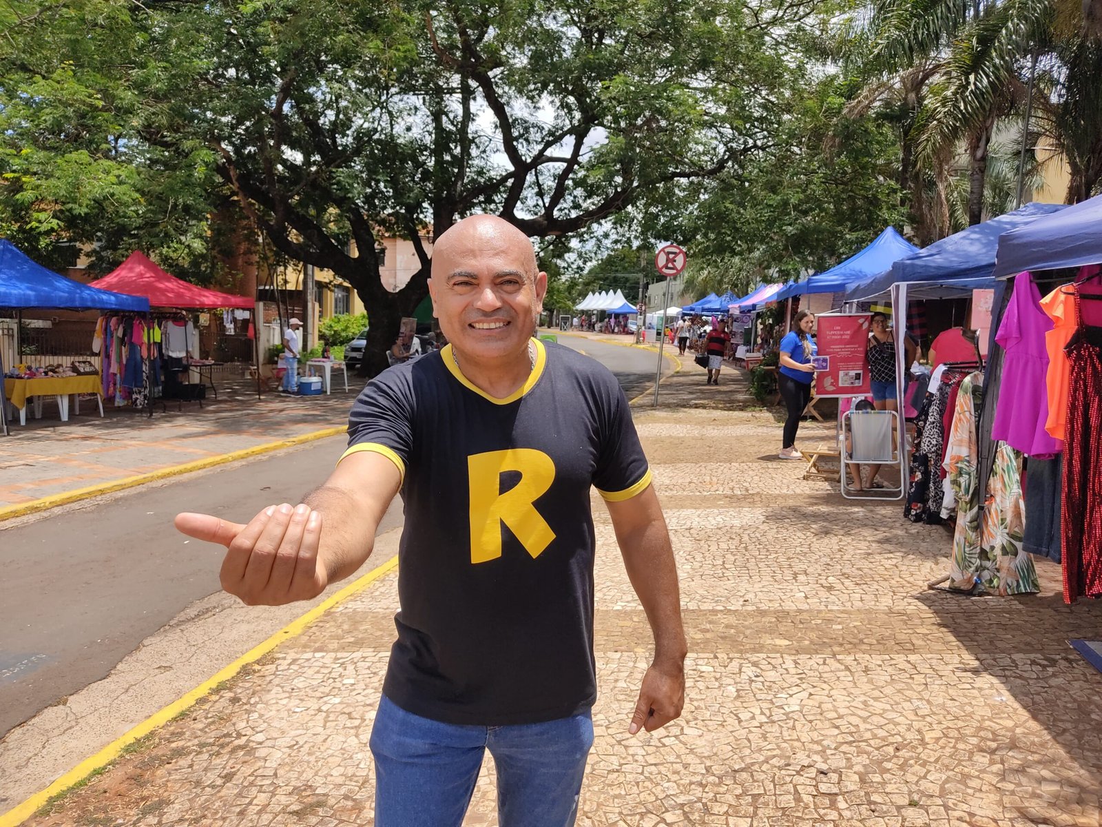 Ronilço Guerreiro destaca crescimento da Feira Explosão que acontece todos os sábados em frente a Morada dos Baís