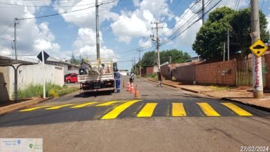 Vereador Carlão garante instalação de redutor de velocidade na Rua Mirabela, Vila Marli e sinalizações de trânsito nas proximidades