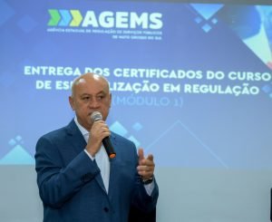 AGEMS certifica servidores em curso de regulação pública pela primeira vez em 22 anos