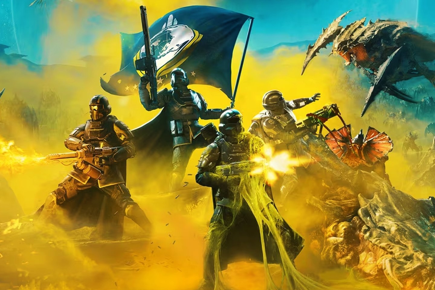 Imagem de: Helldivers 2 já teve adaptação no cinema e você ainda não viu