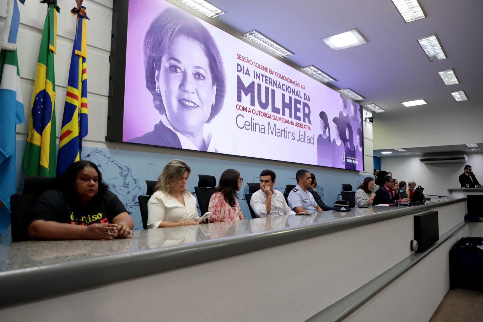 Mulheres de Campo Grande são homenageadas com a Medalha Legislativa Celina Martins Jallad