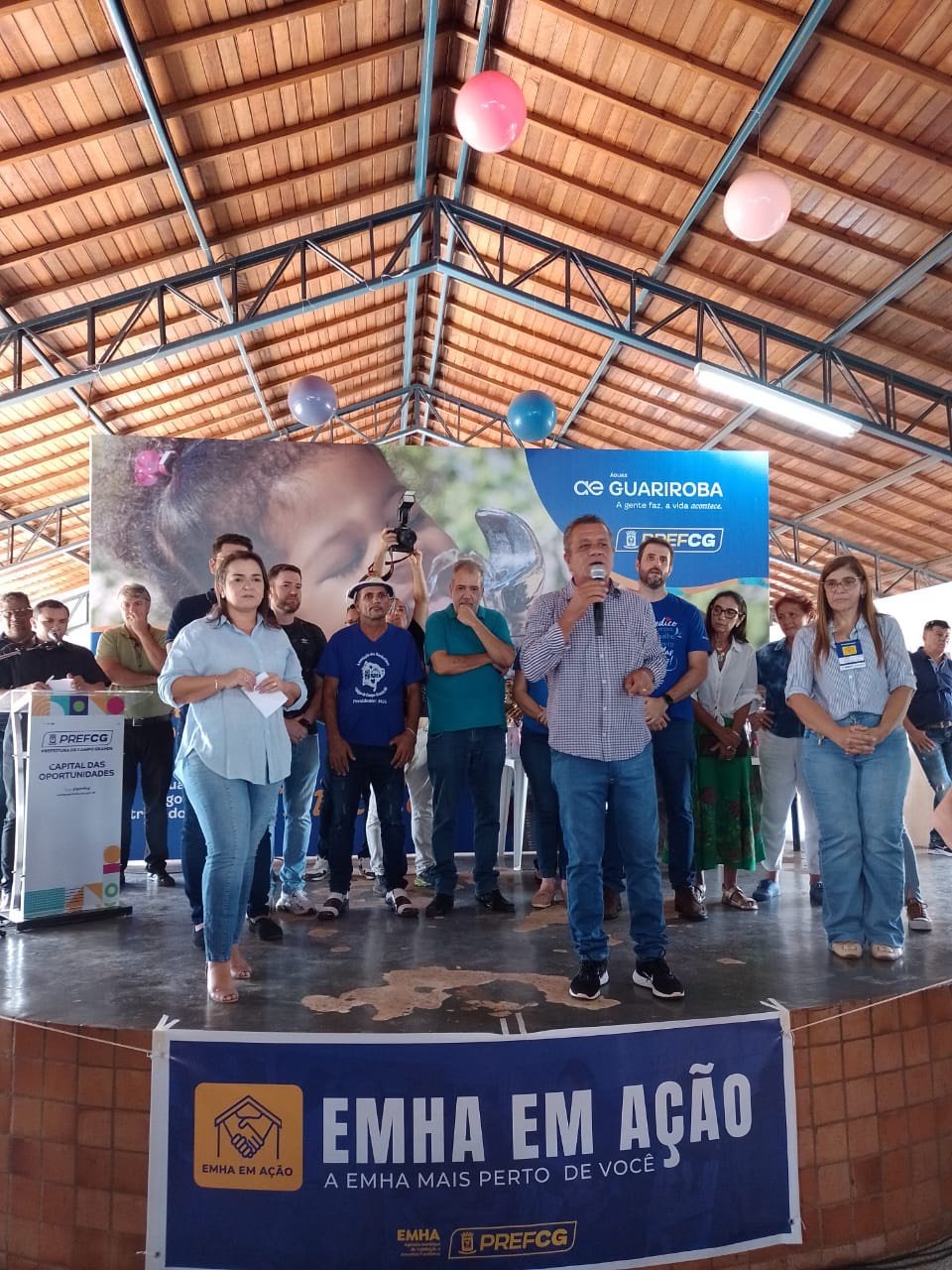 Saneamento básico: Vereador Delei Pinheiro participou  da instalação da rede de esgoto para comunidade da Homex
