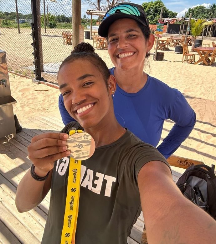 Três-lagoense Aninha conquista prata na Copa Regional Centro-Oeste de Vôlei de Praia